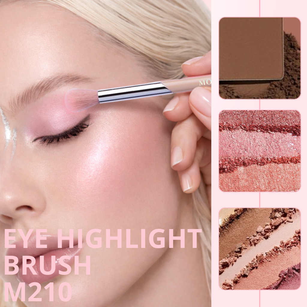 Cọ Tán Màu Mắt / Highlight Nhỏ Morphe Eye Highlight Brush M210 – Đầu Oval, Bung Vừa